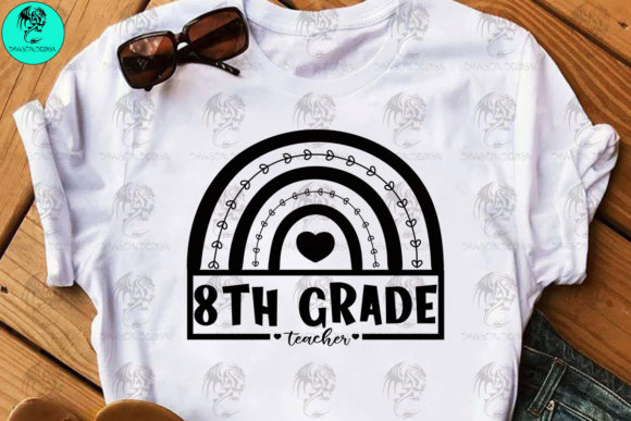 8th Grade Teacher Svg: Graphics for Crafts & Blogs