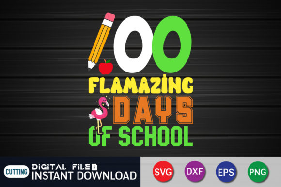 Flamazing School SVG for Crafts & Graphics
