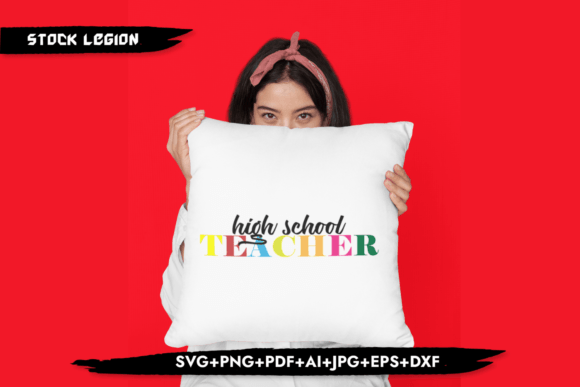 Highschool Teacher Svg: Graphics for Crafts