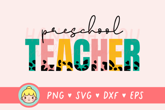 Preschool Teacher Graphics for Crafts