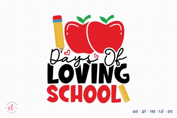 Reviewing the 100 Days of Loving School SVG