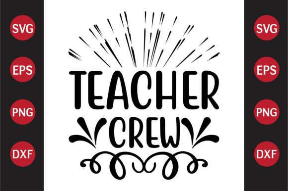 Teacher Crew Graphics for Crafts & Blogs