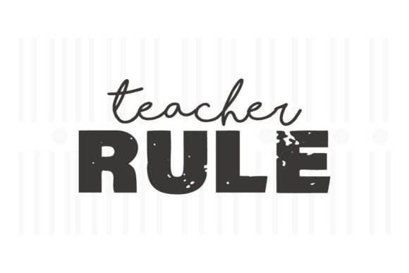 Teacher Rule Graphics for Crafts