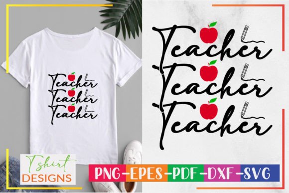 Teacher SVG Graphics for Crafts Branding