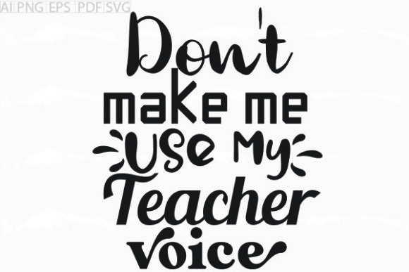 Teacher SVG Graphics for Crafts & Branding
